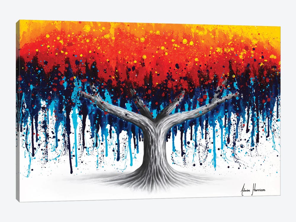 Wild Earth Tree by Ashvin Harrison 1-piece Canvas Wall Art