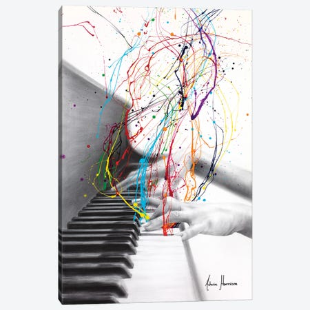 Piano Performance Canvas Print #VIN957} by Ashvin Harrison Canvas Artwork