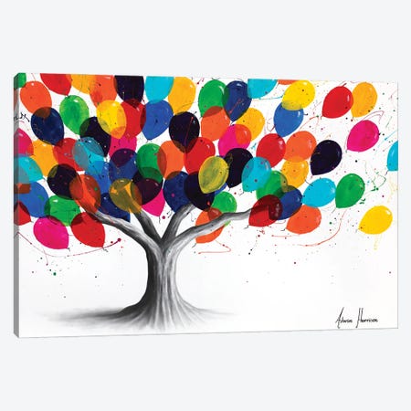 Birthday Tree Canvas Print #VIN958} by Ashvin Harrison Canvas Art Print