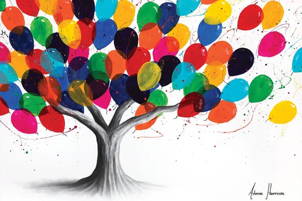 Balloons: Birthday Tree by Ashvin Harrison