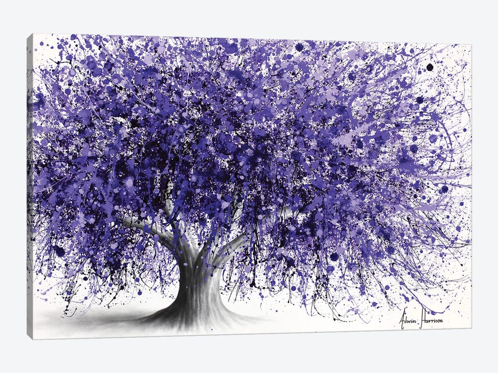 Very Peri Tree by Ashvin Harrison 1-piece Canvas Wall Art