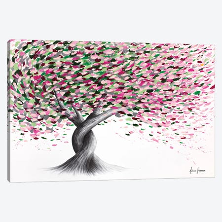 Azalea Breeze Tree Canvas Print #VIN962} by Ashvin Harrison Canvas Artwork