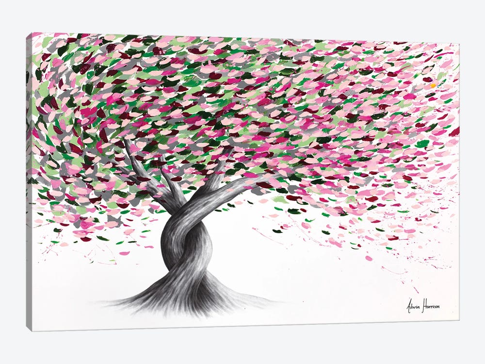Azalea Breeze Tree by Ashvin Harrison 1-piece Canvas Art