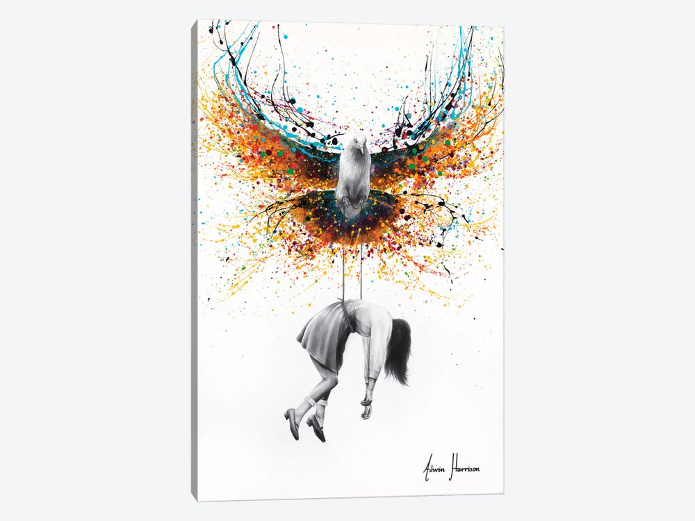 By The Wings Of A Dove by Ashvin Harrison 1-piece Canvas Art Print