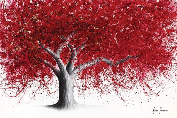 Black & White & Red: Wednesday Wine Tree by Ashvin Harrison