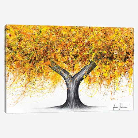 Peaceful Sun Tree Canvas Print #VIN983} by Ashvin Harrison Canvas Artwork