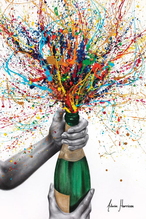 Bottle Of Nostalgia by Ashvin Harrison canvas print