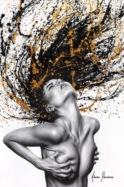 Hyper-Realistic & Detailed Drawings: Golden Galvanize by Ashvin Harrison