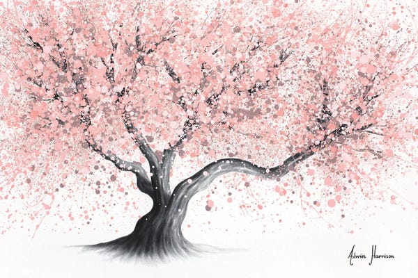 Japanese Décor: Kyoto Evening Blossom Tree by Ashvin Harrison