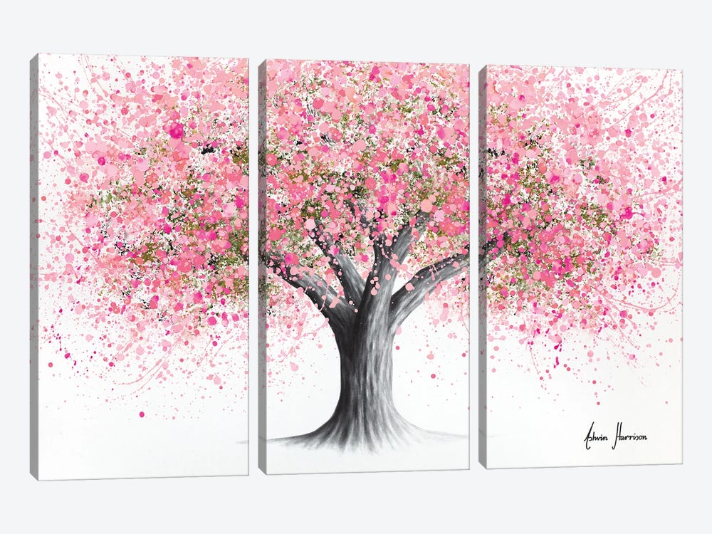 The Gardener Blossom Tree by Ashvin Harrison 3-piece Canvas Art Print