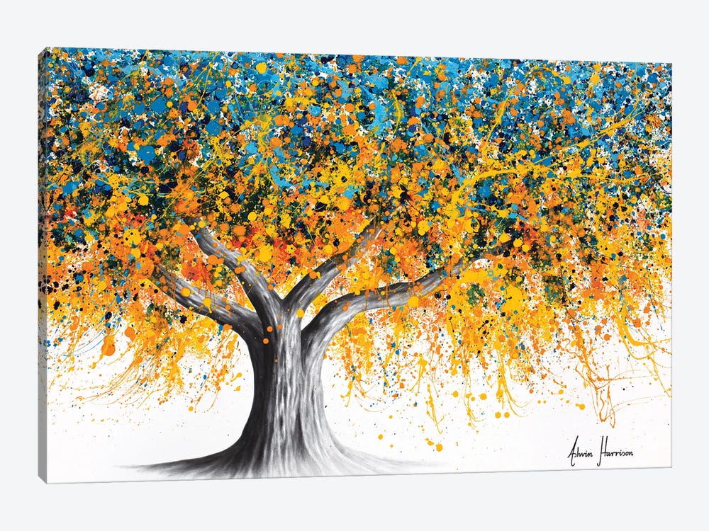 Dnieper River Tree by Ashvin Harrison 1-piece Canvas Artwork