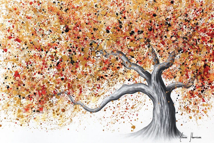 Oriental Prosperity Tree by Ashvin Harrison wall art