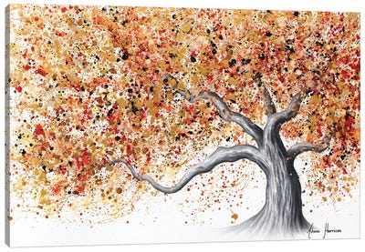 Oriental Prosperity Tree Canvas Art Print