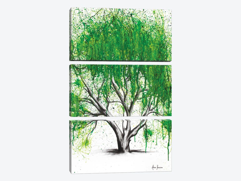 Secluded And Secret by Ashvin Harrison 3-piece Canvas Artwork