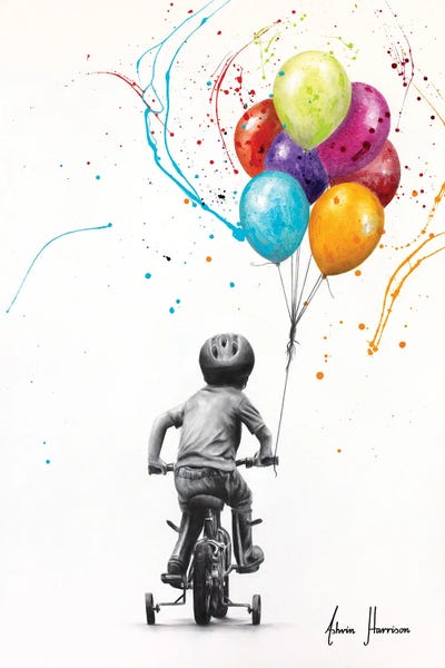 The Boy Of Determination by Ashvin Harrison art print