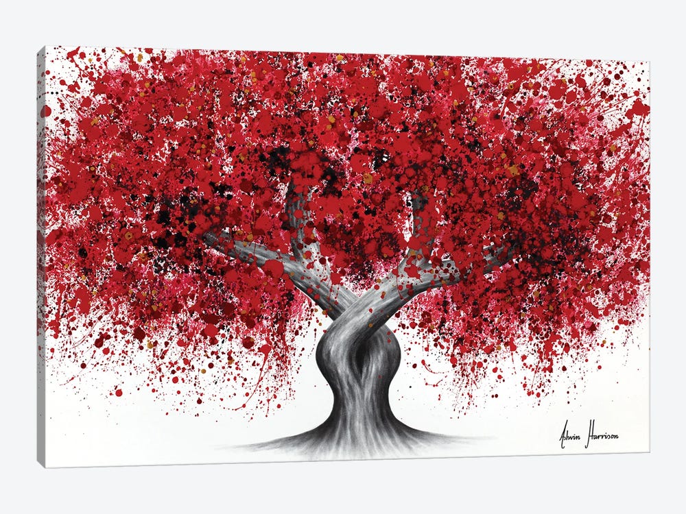 Love Twist Tree by Ashvin Harrison 1-piece Canvas Art Print