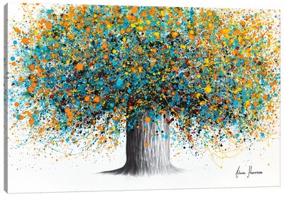 Eastern Sunflower Tree Canvas Art Print - Ashvin Harrison