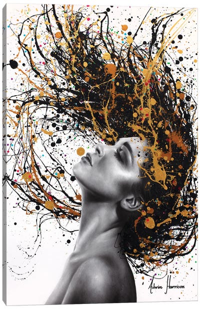 Deeper Than The Soul Canvas Art Print - Hyper-Realistic & Detailed Drawings