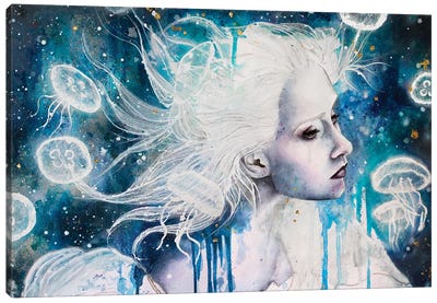 Drown Canvas Art Print - Victoria Olt