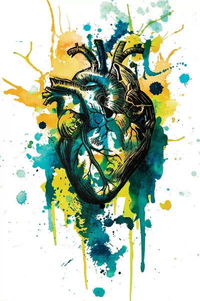 Victoria Olt: Tell Tale Heart VII by Victoria Olt