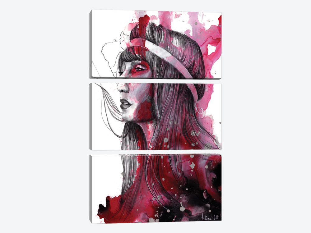 Untitled X by Victoria Olt 3-piece Canvas Art