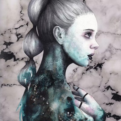 In The Stillness Of Remembering by Victoria Olt framed wall art