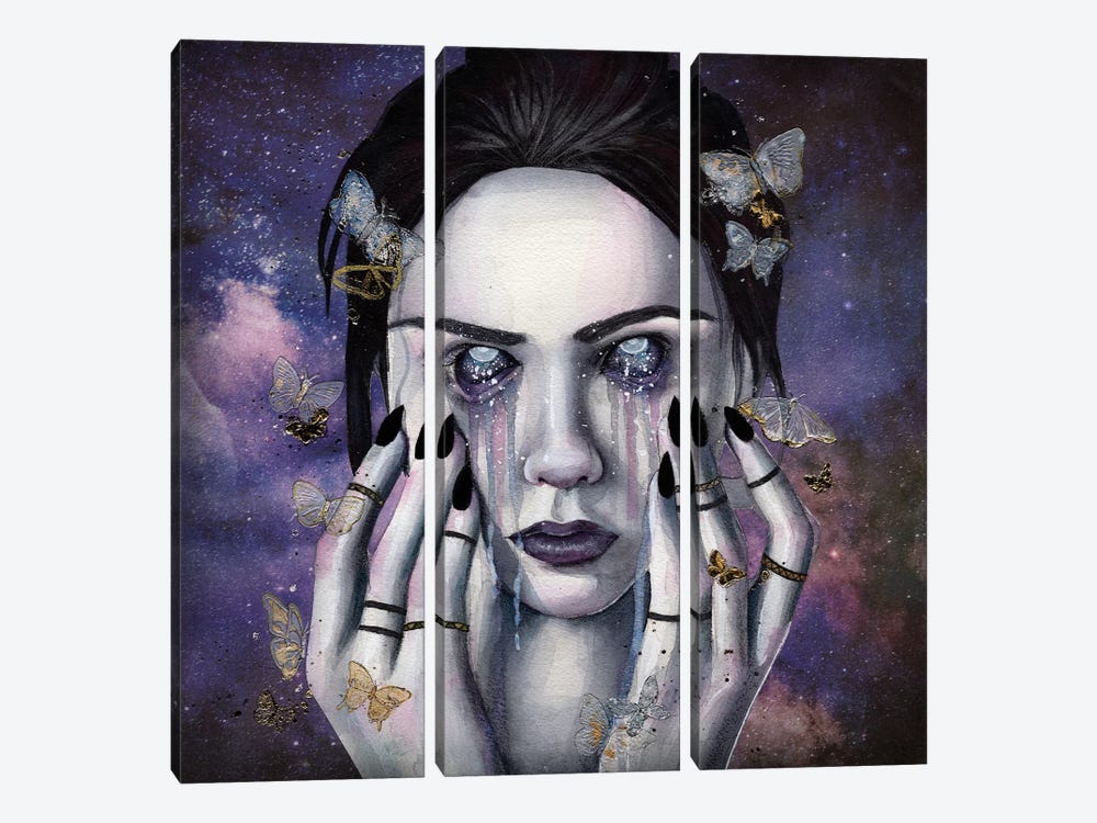 Searching For The Stars by Victoria Olt 3-piece Art Print
