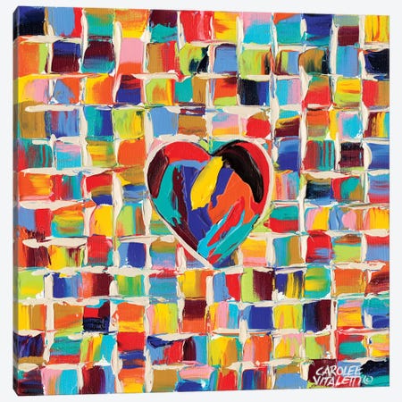 Love Of Color II Canvas Print #VIT10} by Carolee Vitaletti Canvas Artwork