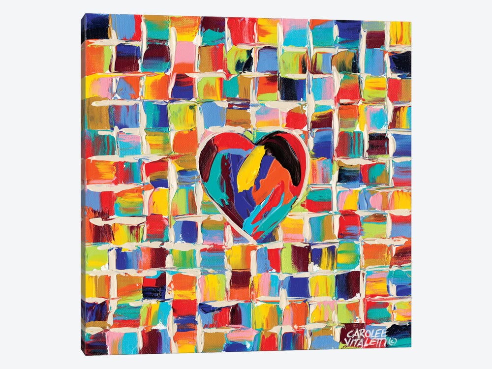 Love Of Color II by Carolee Vitaletti 1-piece Canvas Art Print