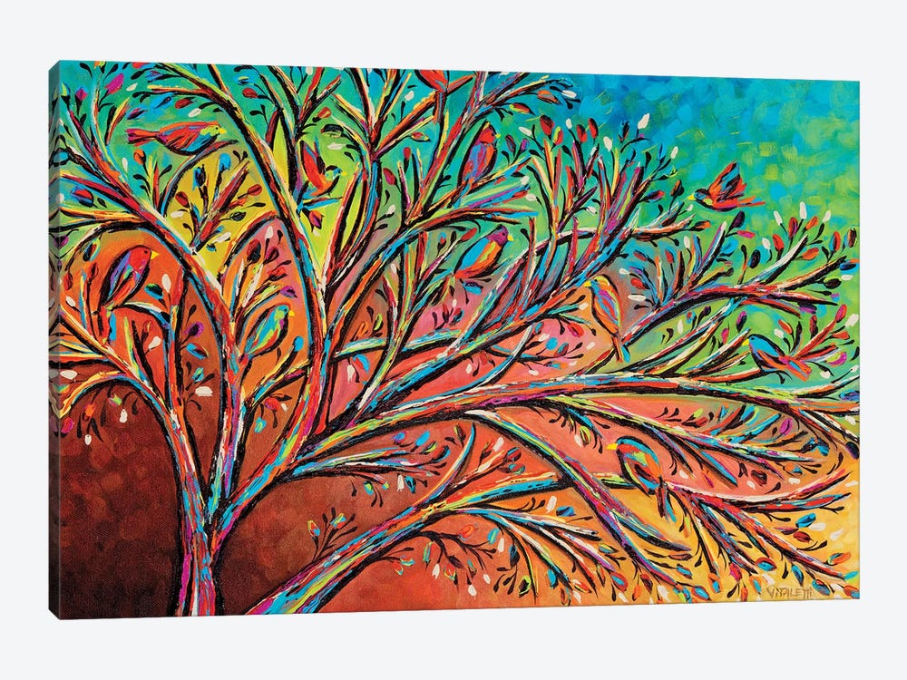 Sunrise Treetop Birds II by Carolee Vitaletti 1-piece Canvas Art Print