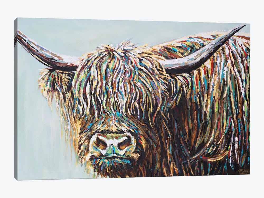 Woolly Highland I by Carolee Vitaletti 1-piece Art Print