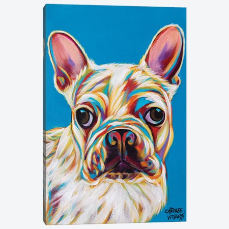 Nosey Dog III Canvas Print #VIT143} by Carolee Vitaletti Canvas Print