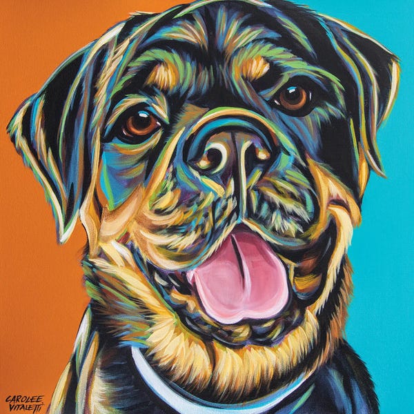 Rottweilers: Rottweiler II by Carolee Vitaletti