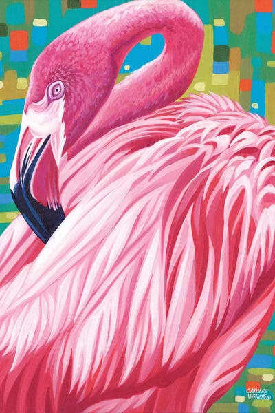 Flamingos: Fabulous Flamingos II by Carolee Vitaletti
