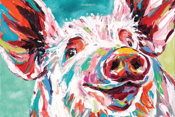 Pigs: Piggy I by Carolee Vitaletti