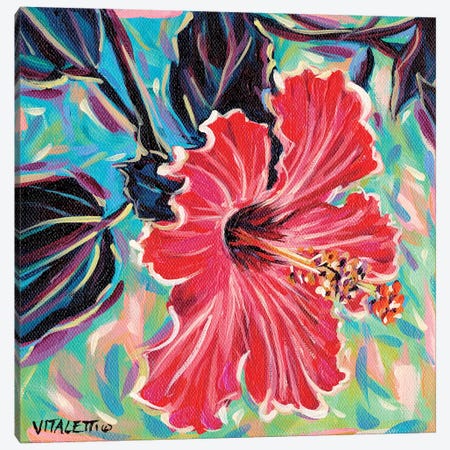 Hawaiian Beauty I Canvas Print #VIT33} by Carolee Vitaletti Canvas Art