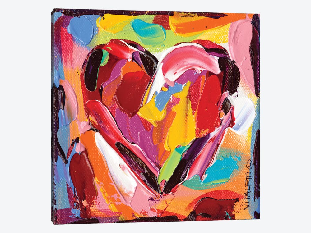Colorful Expressions I by Carolee Vitaletti 1-piece Canvas Art