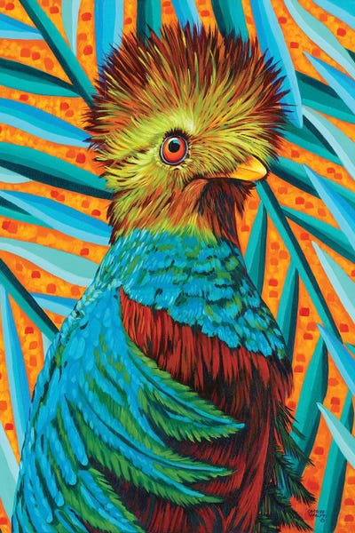 Bird In The Tropics I by Carolee Vitaletti canvas print