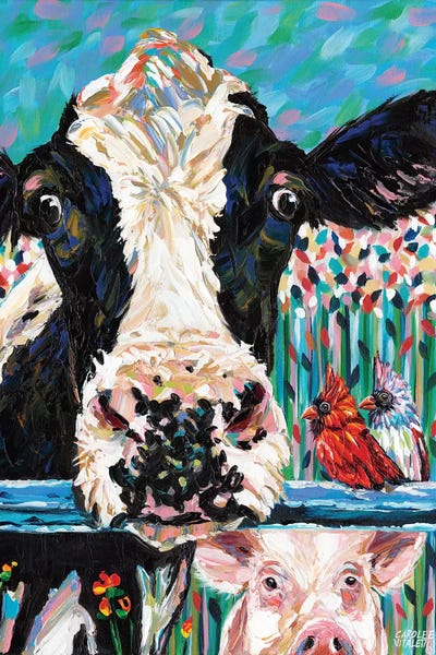 Farm Buddies II by Carolee Vitaletti canvas print