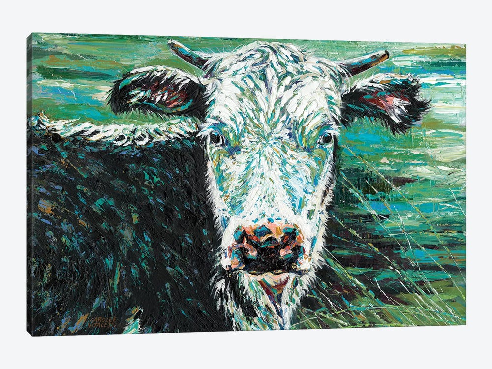 Marshland Cow I 1-piece Canvas Wall Art
