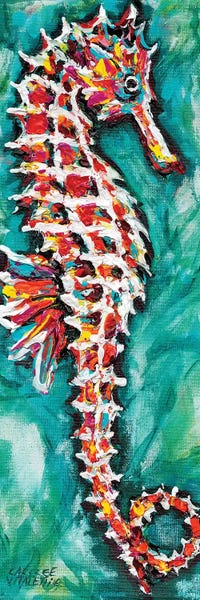 Carolee Vitaletti: Radiant Seahorse I by Carolee Vitaletti