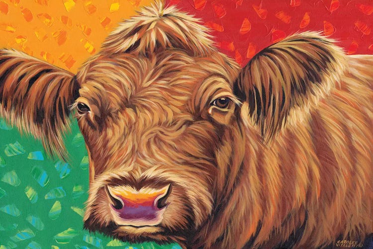 Colorful Country Cows II