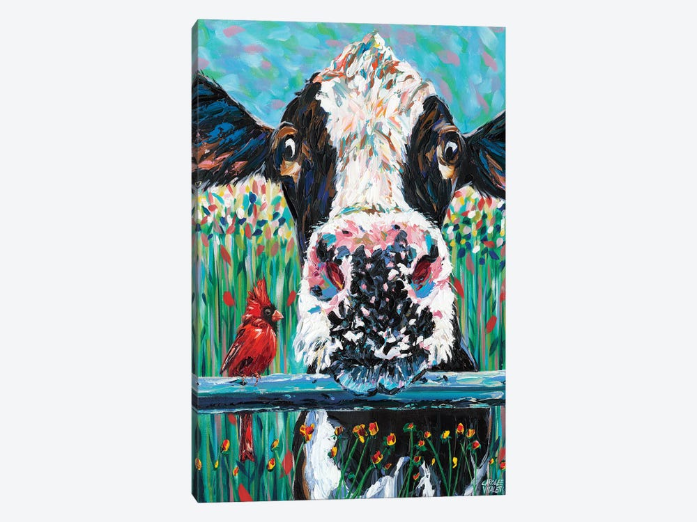 Farm Buddies I by Carolee Vitaletti 1-piece Canvas Wall Art