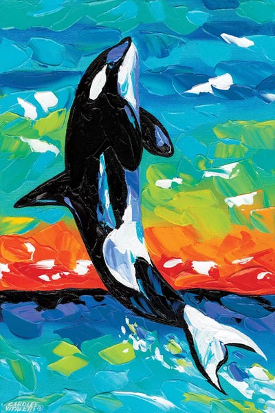 Orcas: Ocean Friends I by Carolee Vitaletti