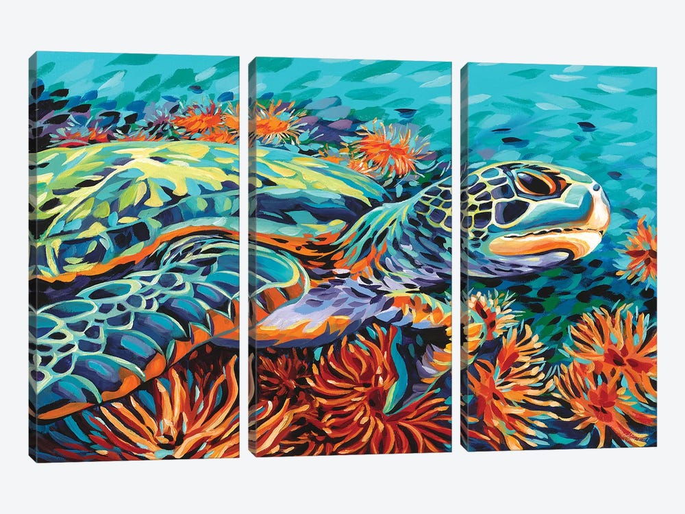 Sea Sweetheart I 3-piece Canvas Print