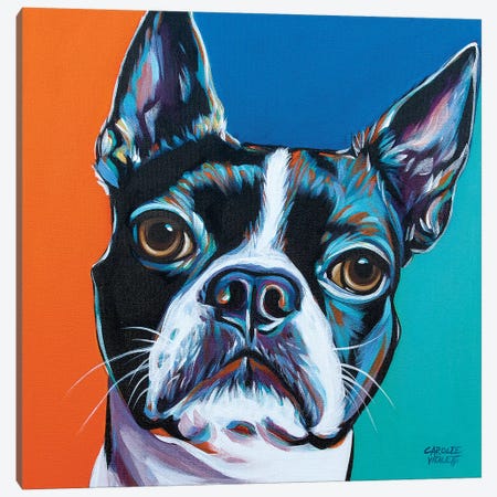Dog Friend III Canvas Print #VIT98} by Carolee Vitaletti Canvas Art