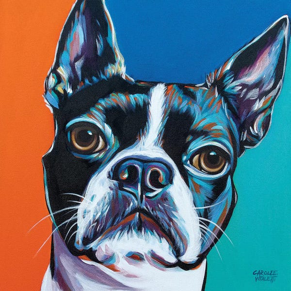 Terriers: Dog Friend III by Carolee Vitaletti