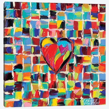 Love Of Color I Canvas Print #VIT9} by Carolee Vitaletti Canvas Artwork