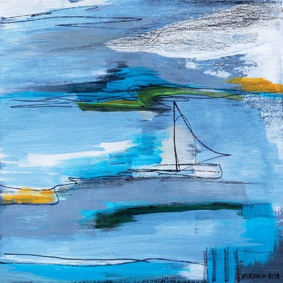 Sail Away by Vera Jochum canvas print