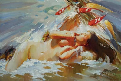 Flirt II by Vasyl Khodakivskyi art print